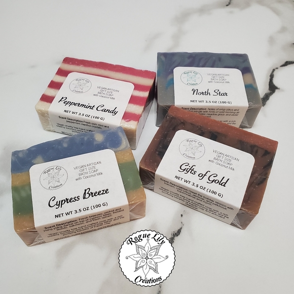 Artisan Coconut Milk Soap: Winter Variety Pack 2023 LAST INVENTORY - Picture 2 of 7